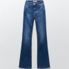 Jean taille haute coupe flare