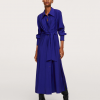 Robe chemise ceinture à nouer