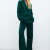 Veste croisée en laine vierge