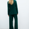 Veste croisée en laine vierge