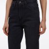 Jean droit taille haute