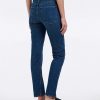 Jean droit taille haute