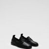 Mocassin en cuir lisse