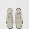 Mocassin en cuir lisse