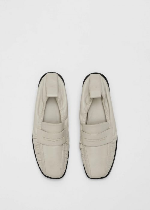 Mocassin en cuir lisse