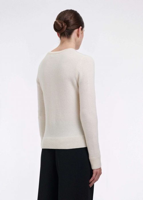 T-Shirt à manches longues en cashmere