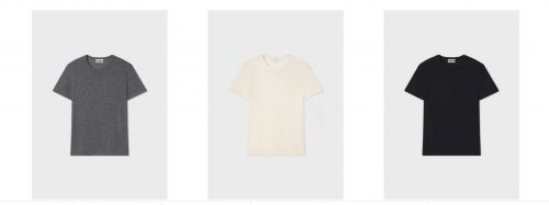 T-Shirt en cashmere fin