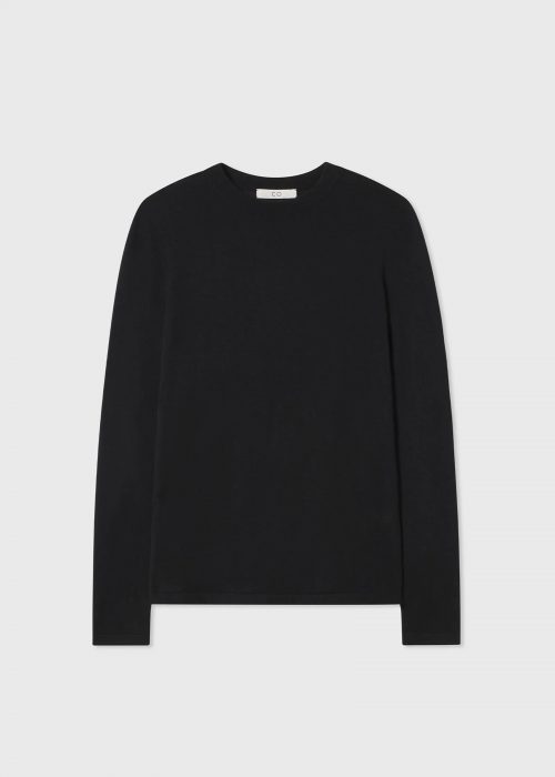T-Shirt à manches longues en cashmere