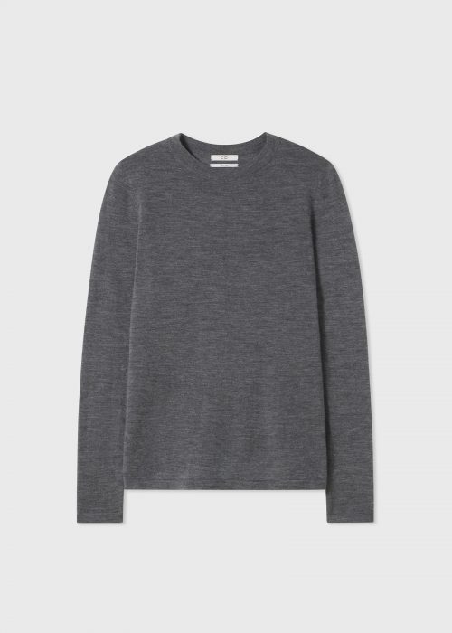 T-Shirt à manches longues en cashmere