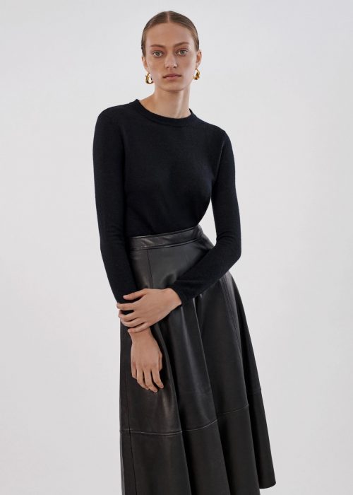 T-Shirt à manches longues en cashmere